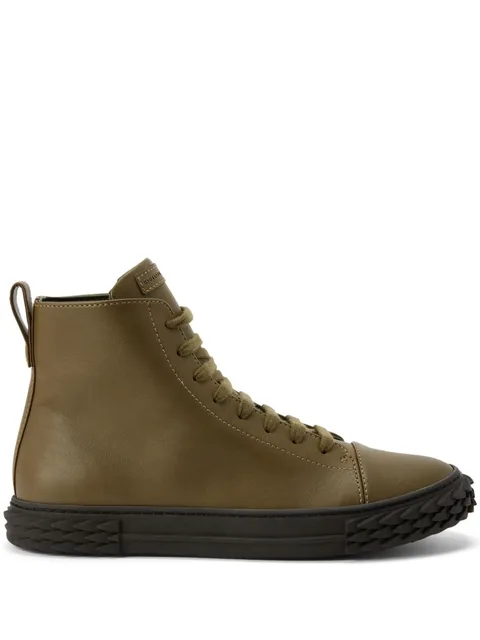 Ecoblabber lace-up high-top sneakers