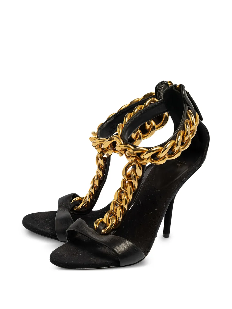 pre-owned 65mm Elsie sandals 3