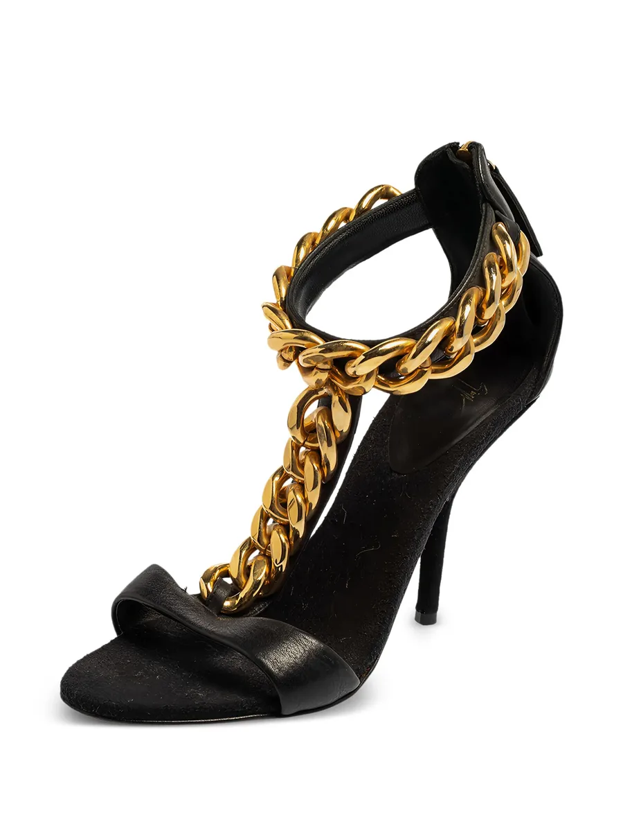 pre-owned 65mm Elsie sandals 7