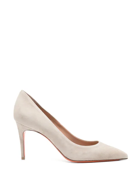 pointed heeled pumps