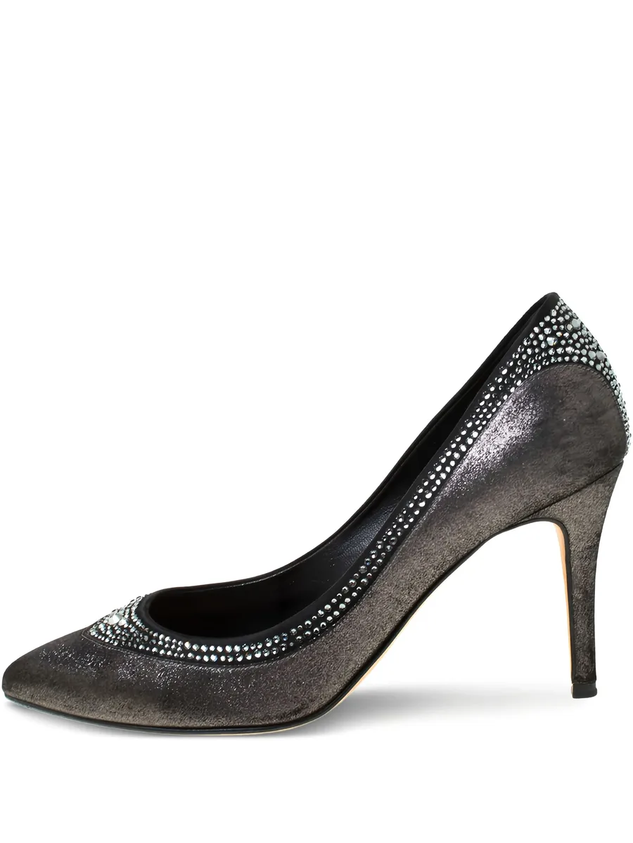 85mm leather pumps 2