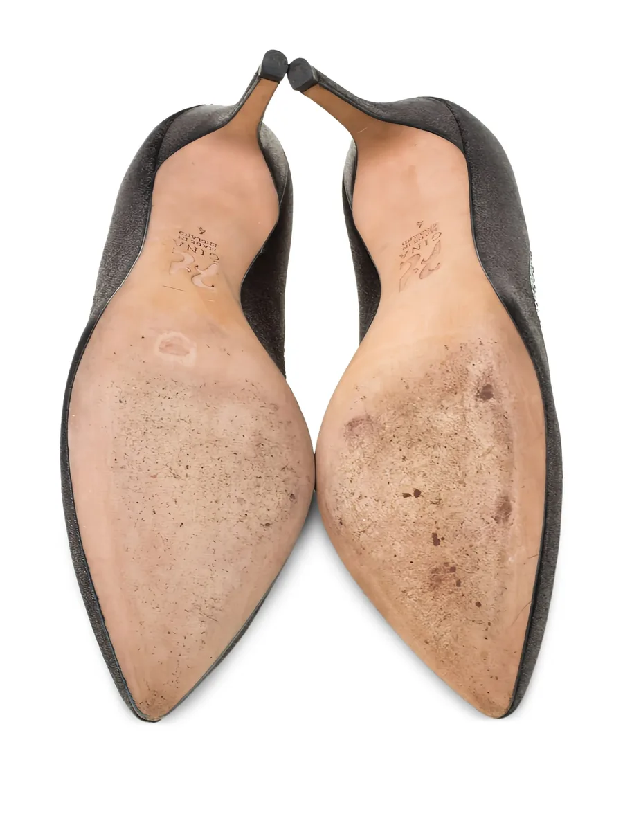 85mm leather pumps 10