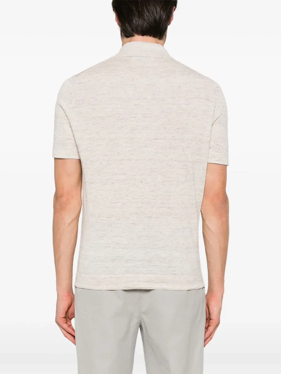 fine-knit polo shirt 6
