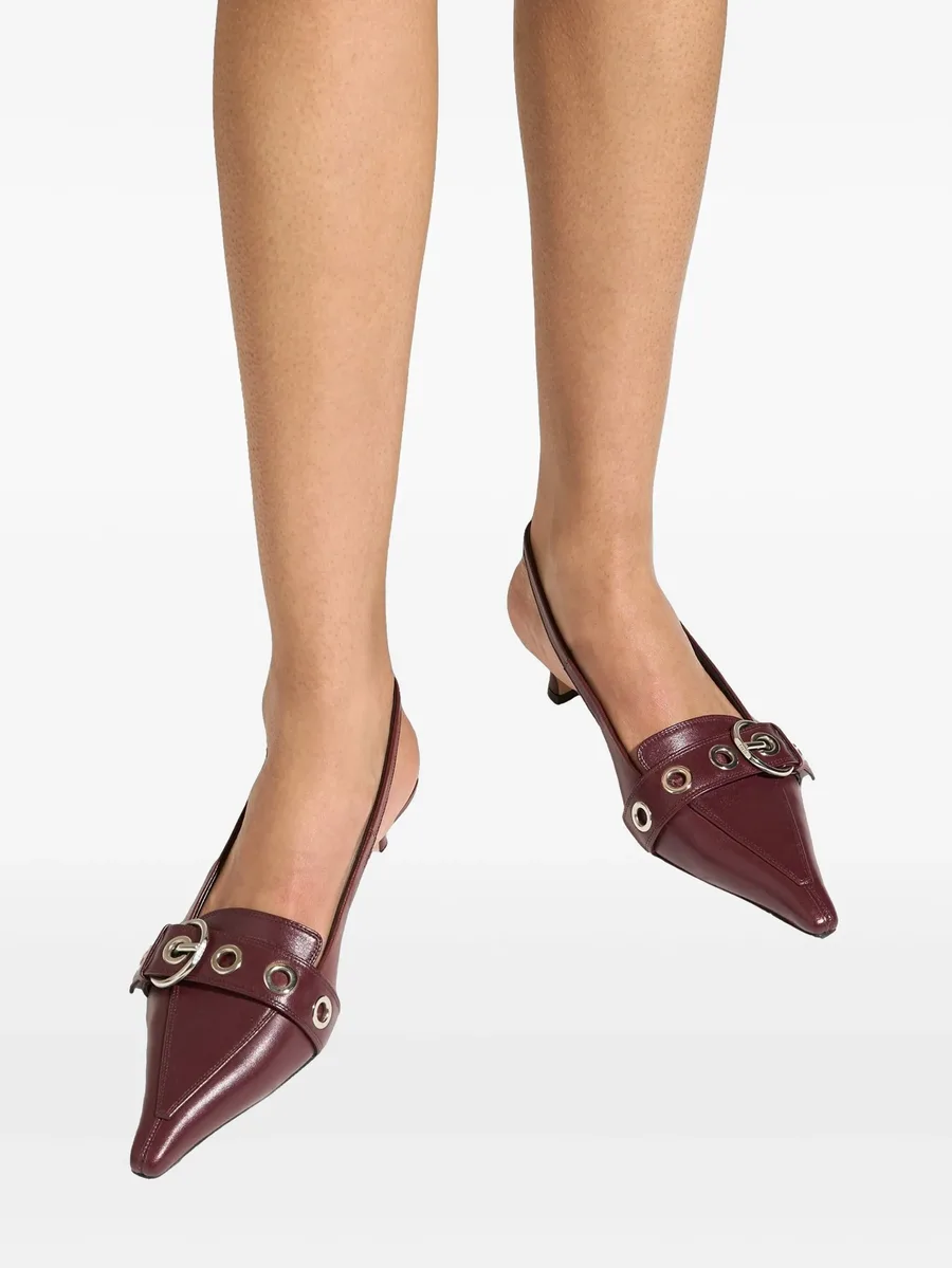 35mm Davina heeled pumps 7