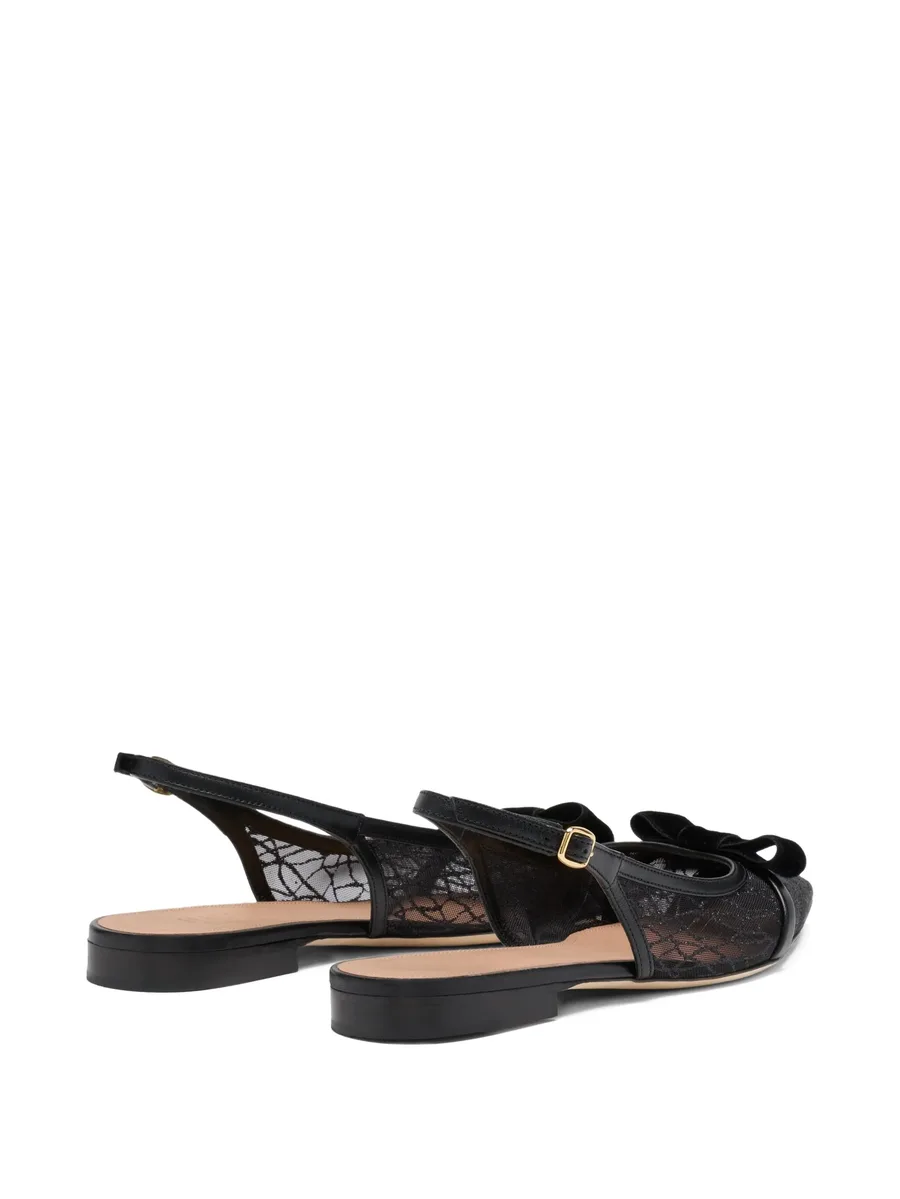 Jama slingback flat pumps 5