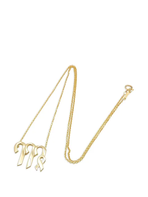 x Paloma Picasso 2010s zodiac-pendant necklace