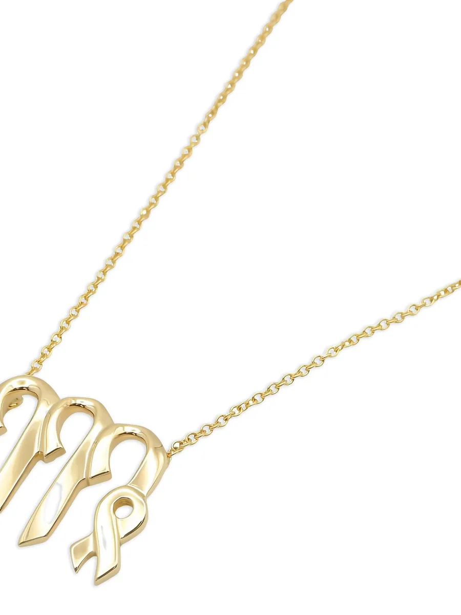 x Paloma Picasso 2010s zodiac-pendant necklace 3