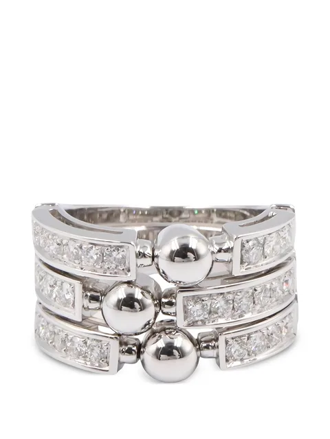 2010s Allegra Triple Band diamond ring