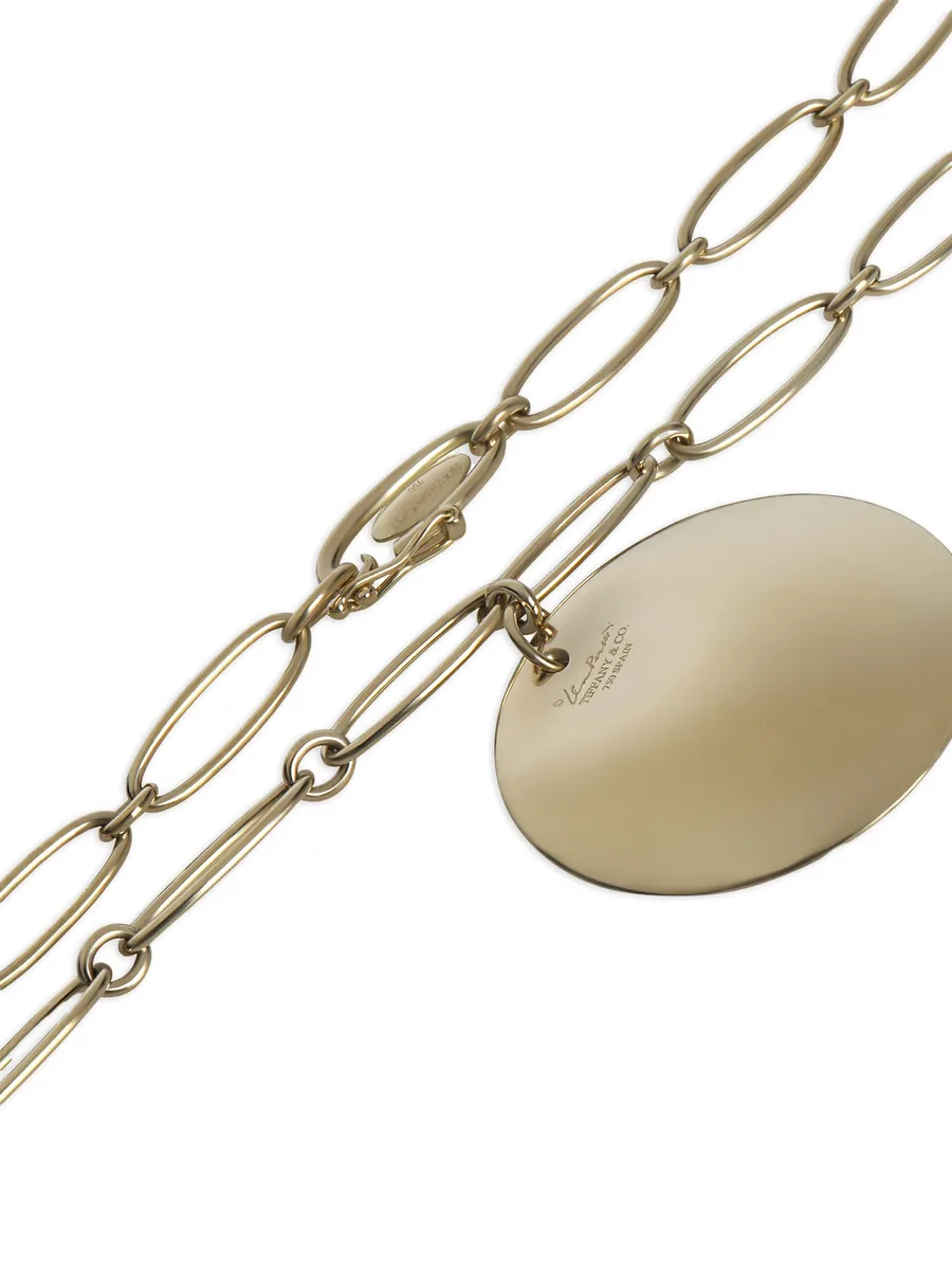 Elsa Peretti disc necklace 8