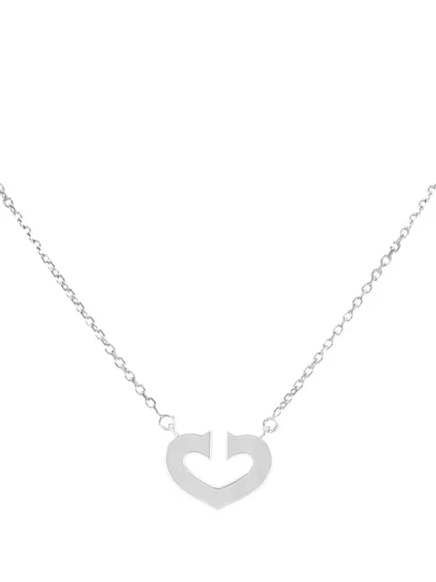 колье C de Cartier из белого золота