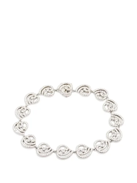2010s heart diamond bracelet