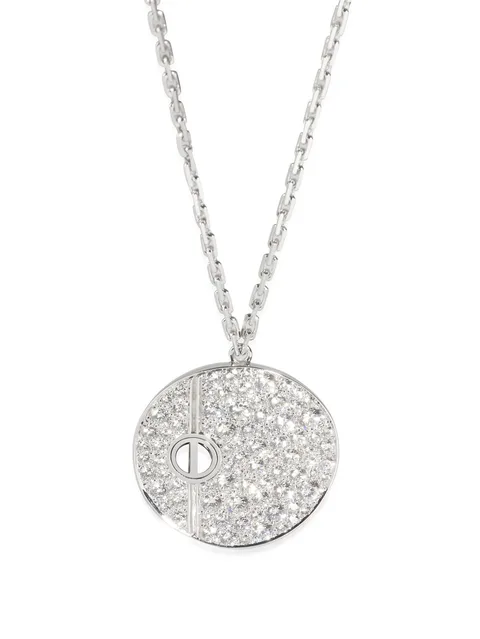 колье Love Pendant pre-owned из белого золота