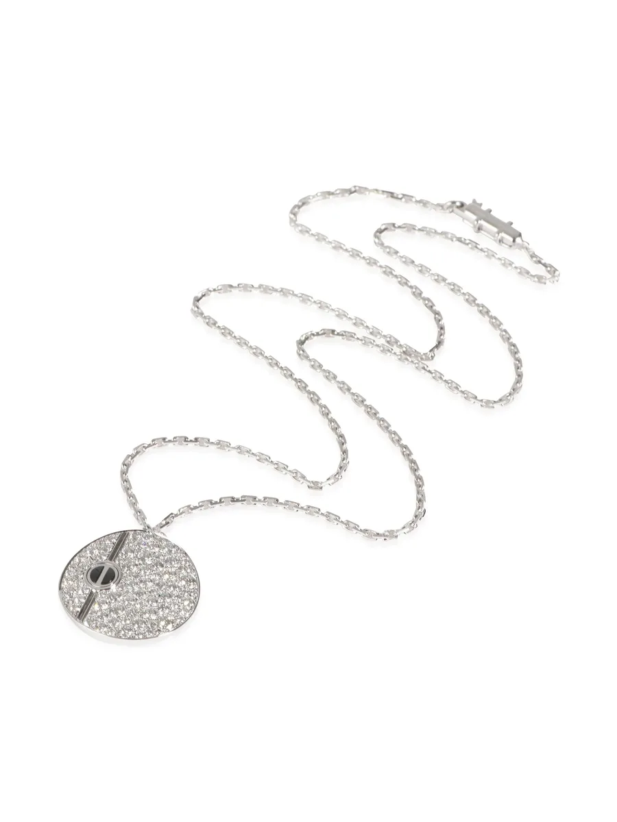 колье Love Pendant pre-owned из белого золота 4