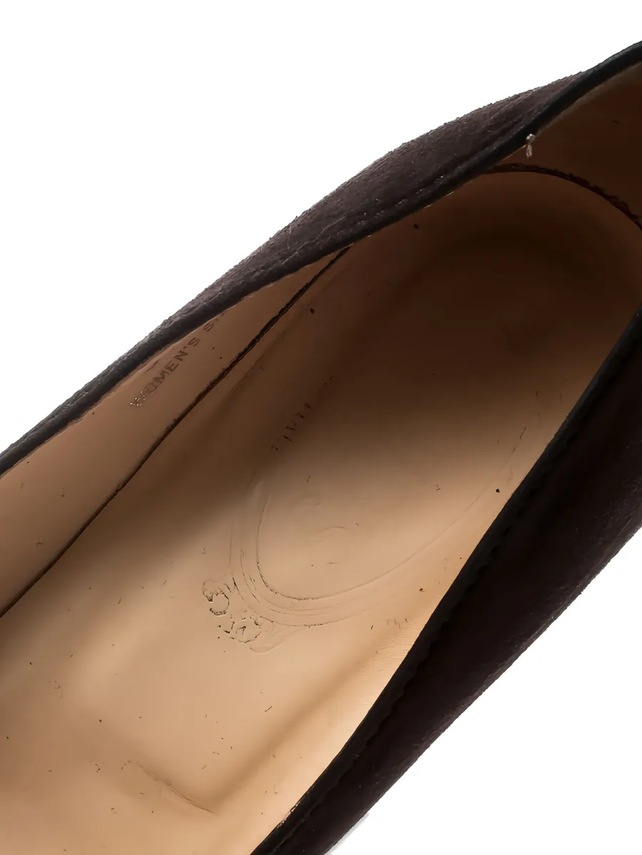 100mm suede pumps 9
