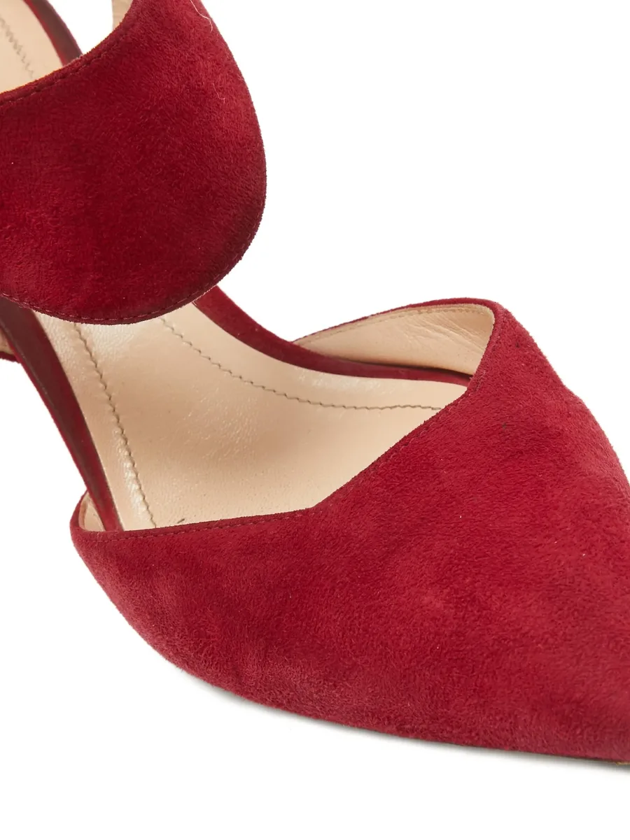 pre-owned Leda slingback pumps 9