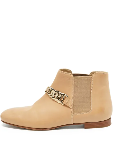 leather Chelsea boots