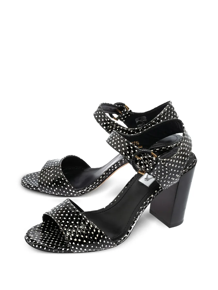 90mm polka-dot sandals 6