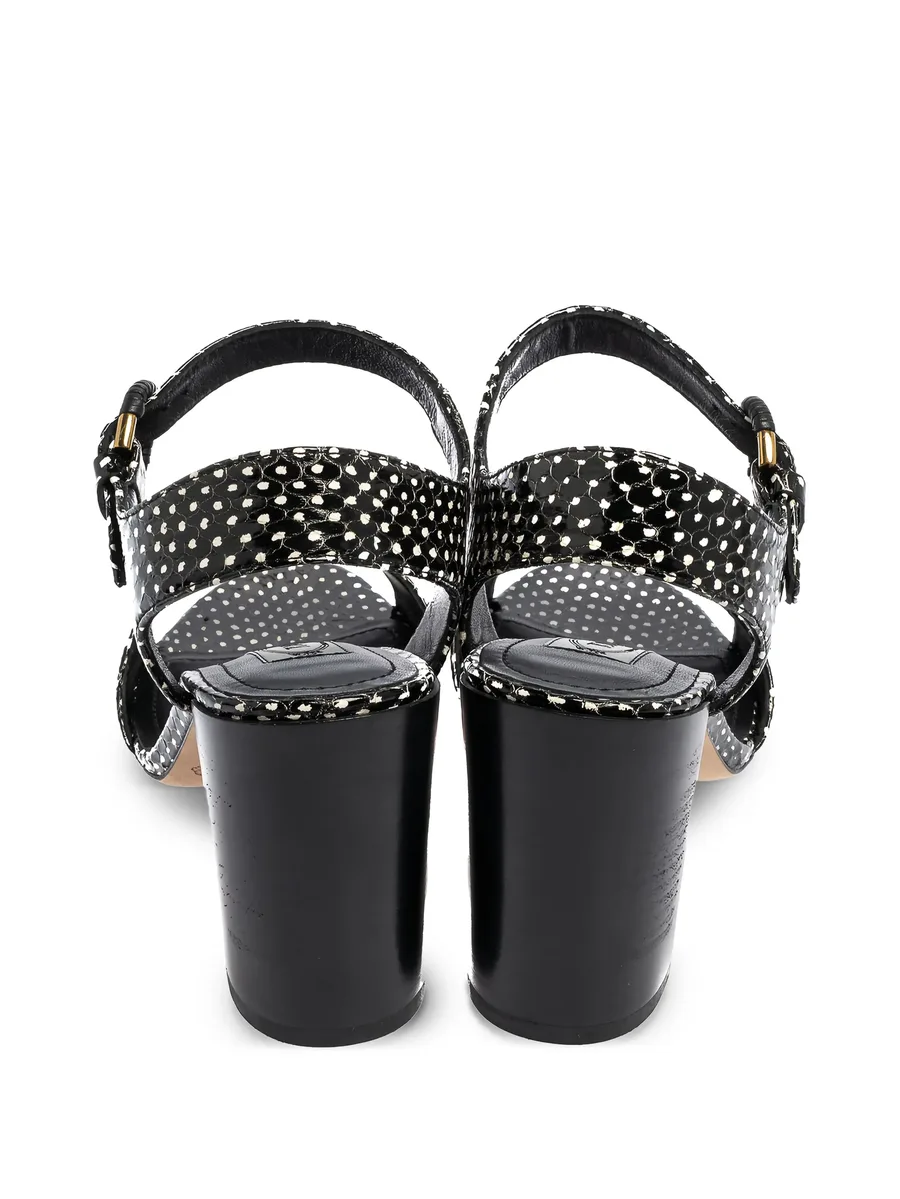 90mm polka-dot sandals 7
