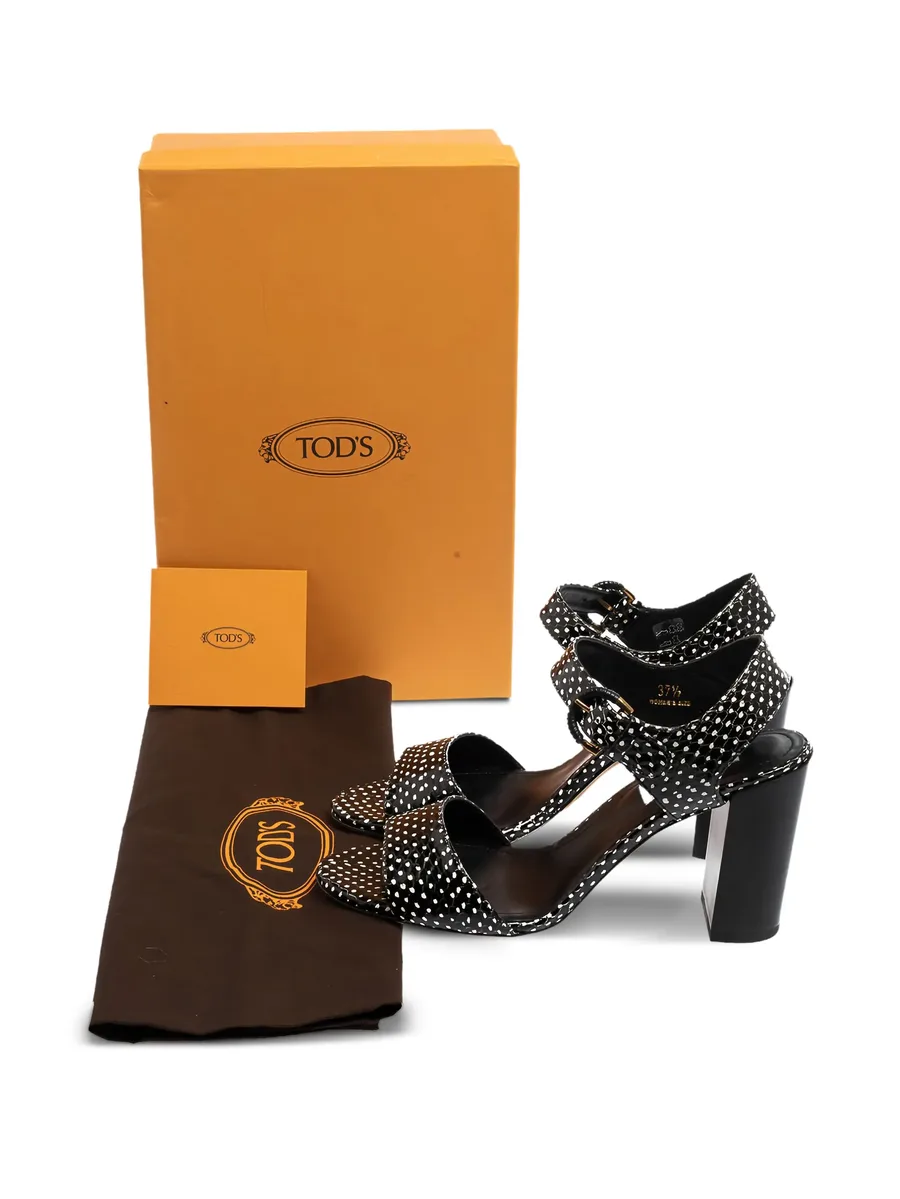90mm polka-dot sandals 13
