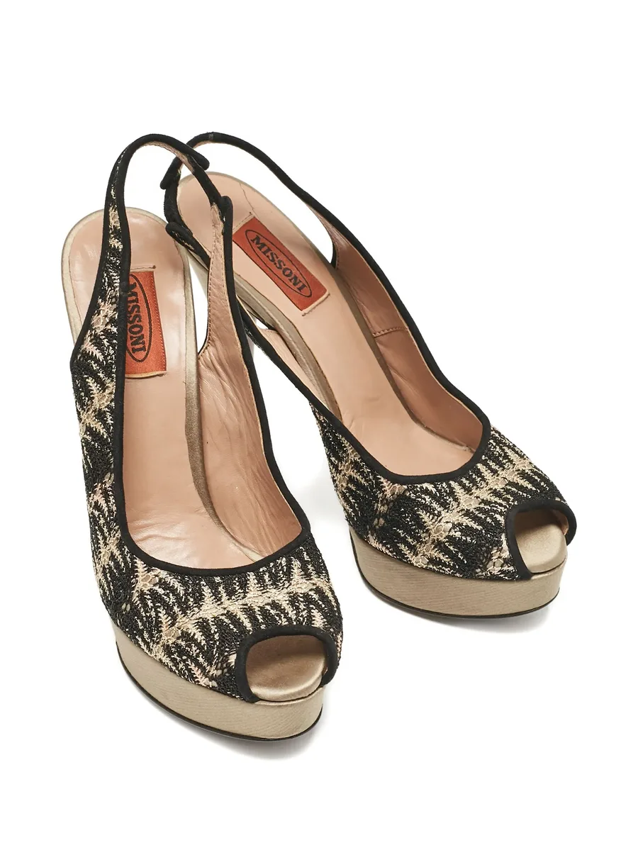 slingback platform pumps 6