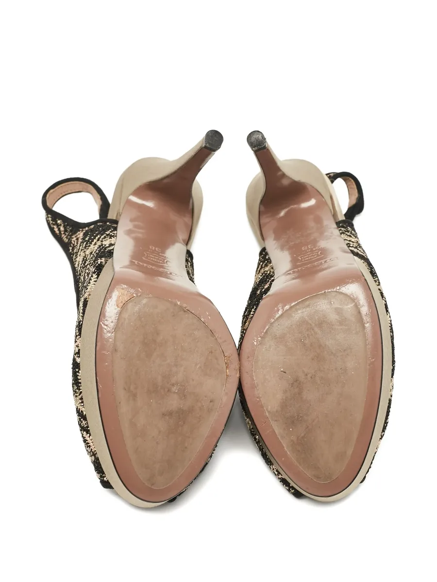 slingback platform pumps 9