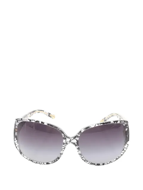 2000s lace-print sunglasses