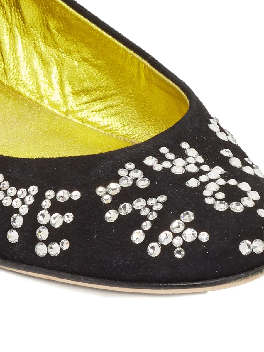 crystal-embellished ballet flats 10