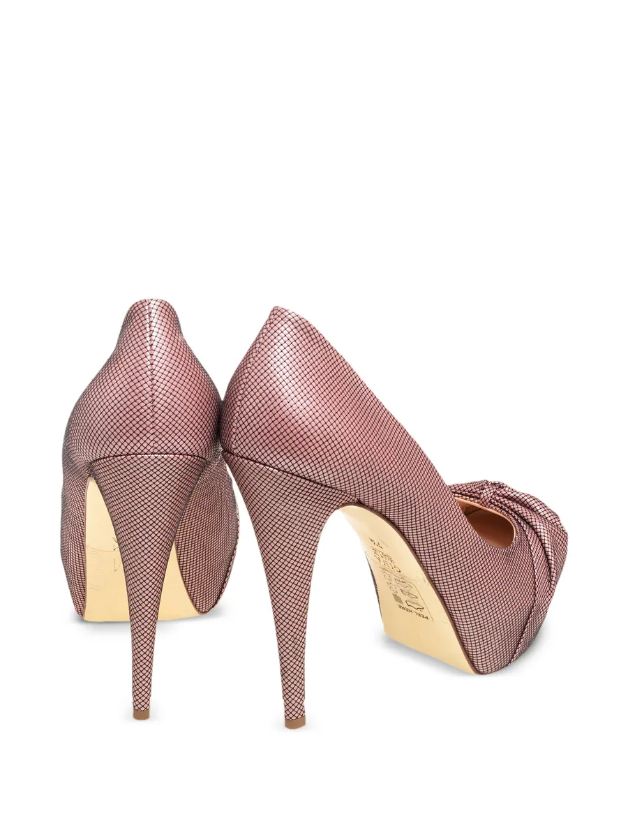 pre-owned 120mm Claire pumps 6