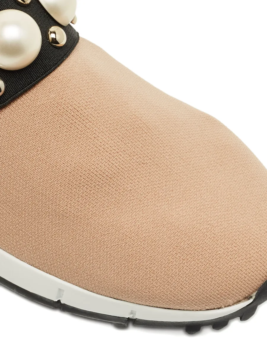 knitted studded sneakers 4