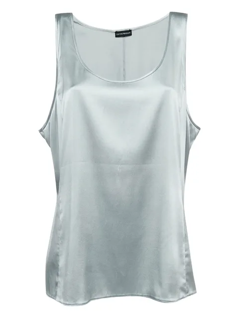 satin-finish top