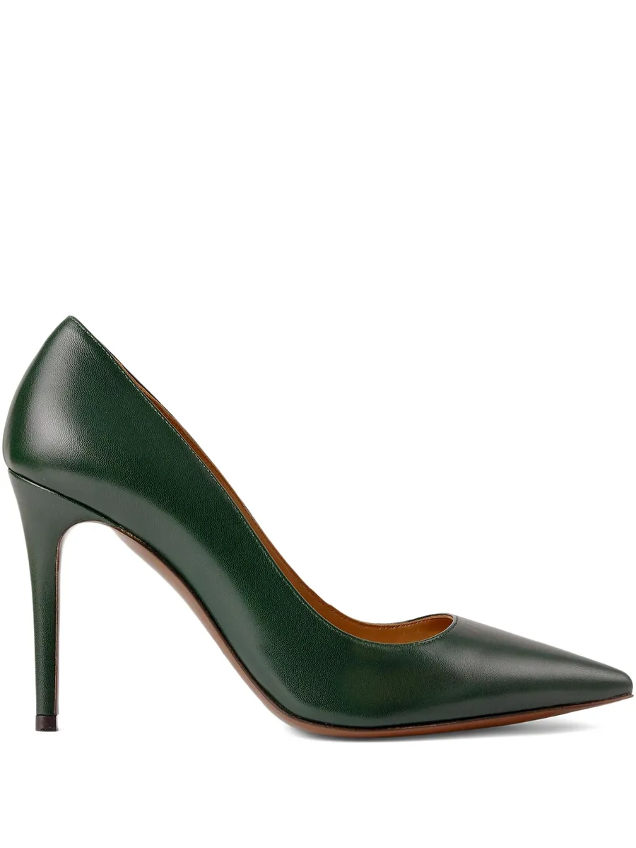 95mm Celia pointed-toe stiletto pumps 2