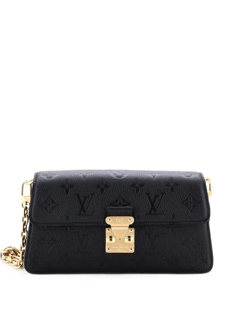 Louis Vuitton Pre-Owned Pochette Metis Wallet on Chain Monogram Empreinte Leather crossbody bag