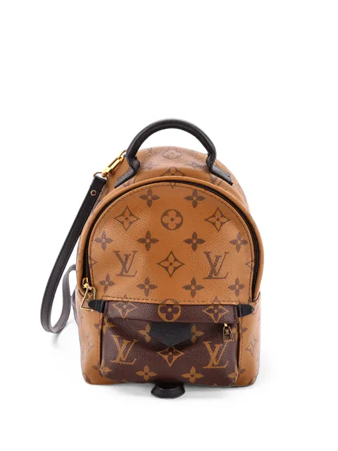 Louis Vuitton Pre-Owned Palm Springs Reverse Monogram Canvas Mini backpack