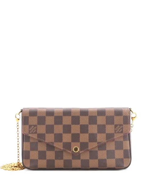 Louis Vuitton Pre-Owned Felicie Pochette Damier crossbody bag