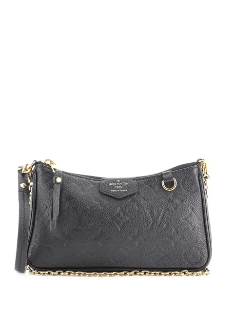 Louis Vuitton Pre-Owned Easy Pouch on Strap Monogram Empreinte Leather shoulder bag