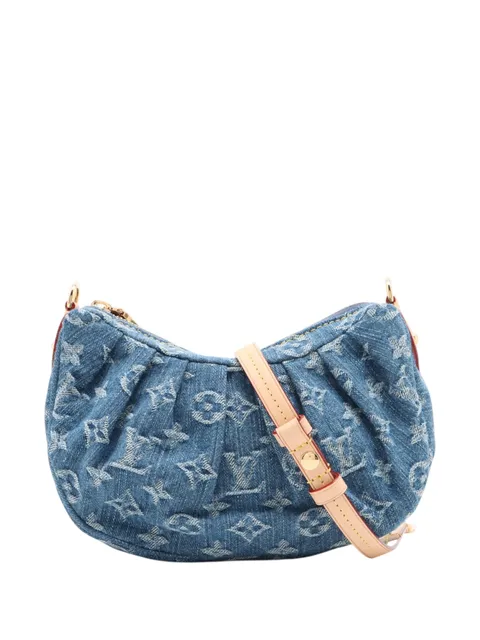 Louis Vuitton Pre-Owned 2021-2026 Monogram Denim Pochette Valley shoulder bag