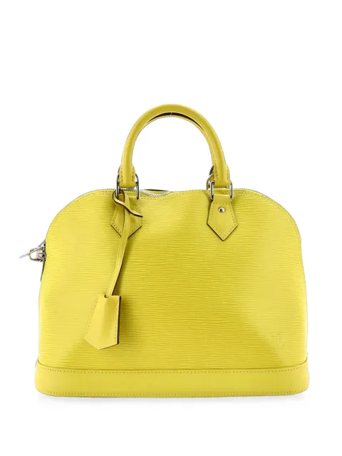 Louis Vuitton Pre-Owned Alma Handbag Epi Leather PM satchel