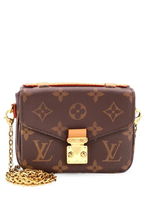 Louis Vuitton Pre-Owned Micro Metis Monogram Canvas crossbody bag