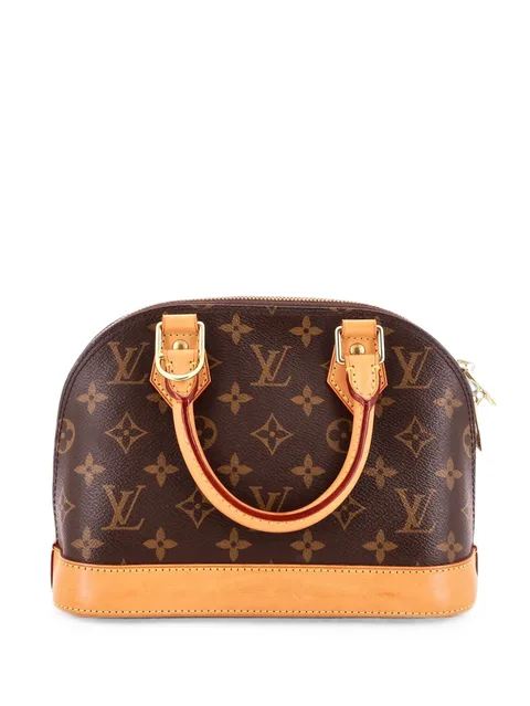 Louis Vuitton Pre-Owned Alma Handbag Monogram Canvas BB crossbody bag