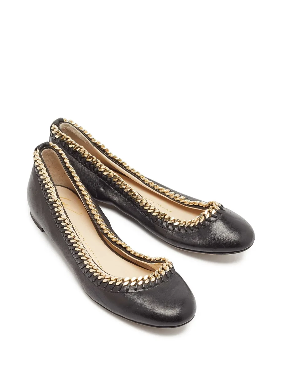 chain-detailed ballet flats 4