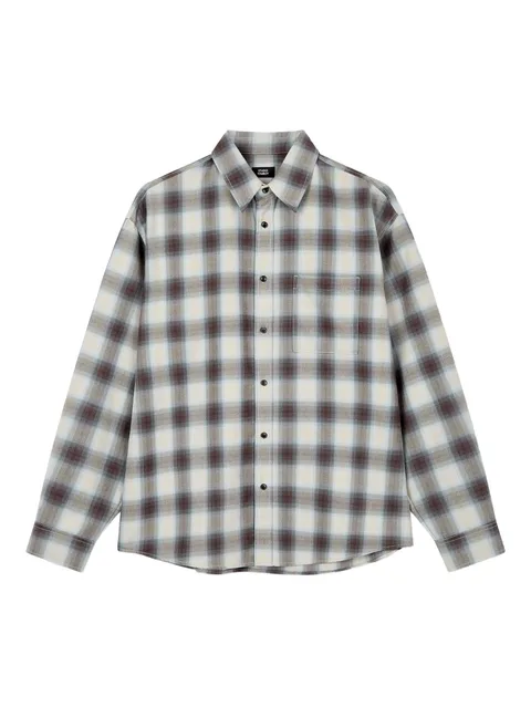 check-pattern shirt