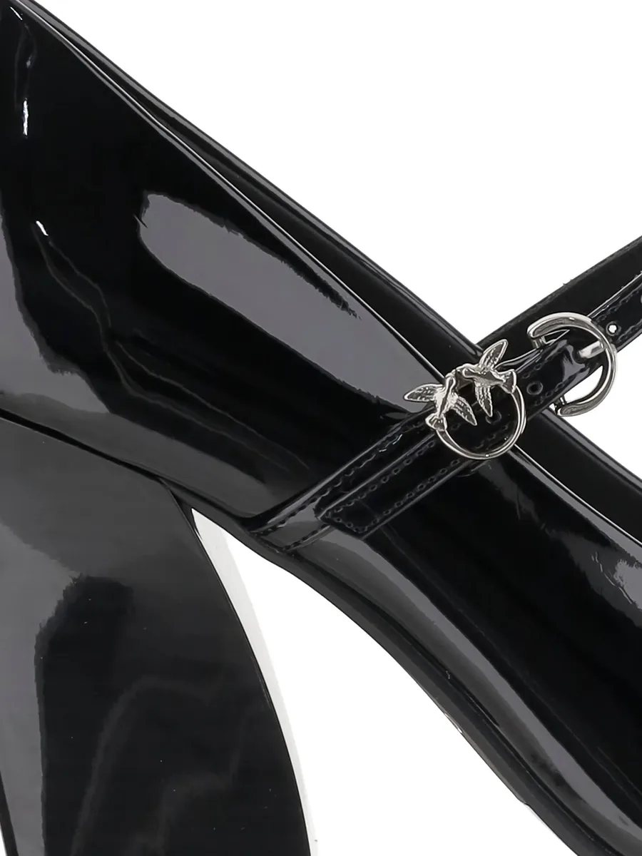 80mm pointed-toe buckle pumps 6