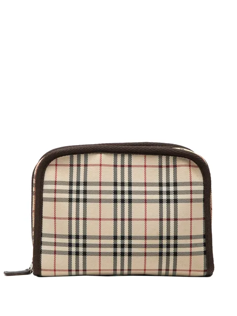 2000-2017 House Check Canvas Cosmetic pouch