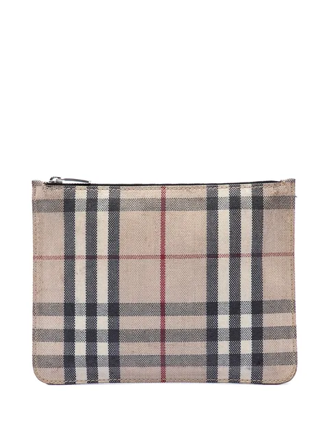 2000-2017 House Check Canvas pouch