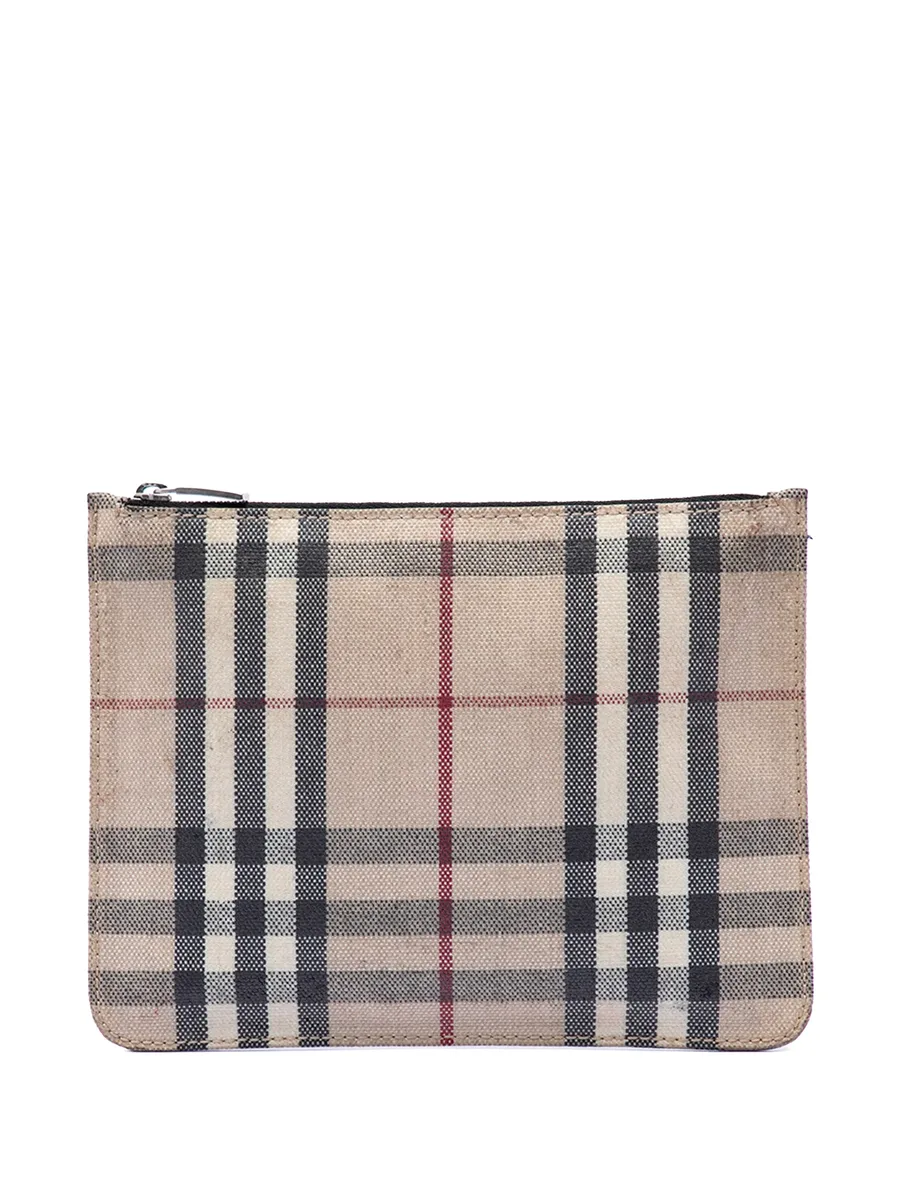 2000-2017 House Check Canvas pouch 2