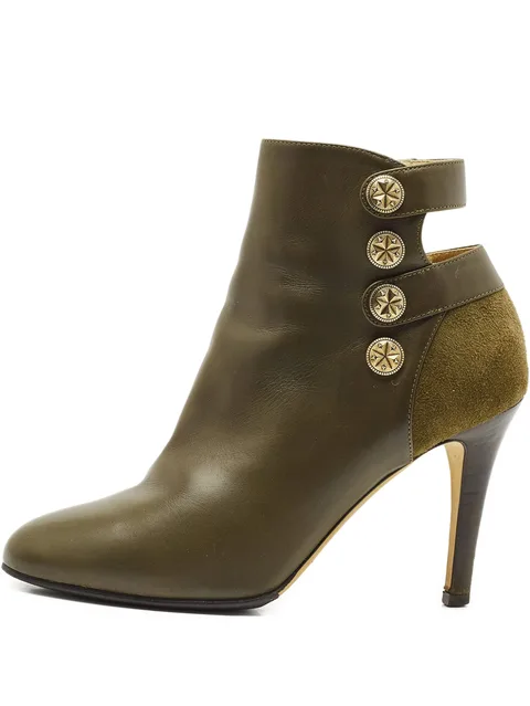 90mm Troop leather ankle boots