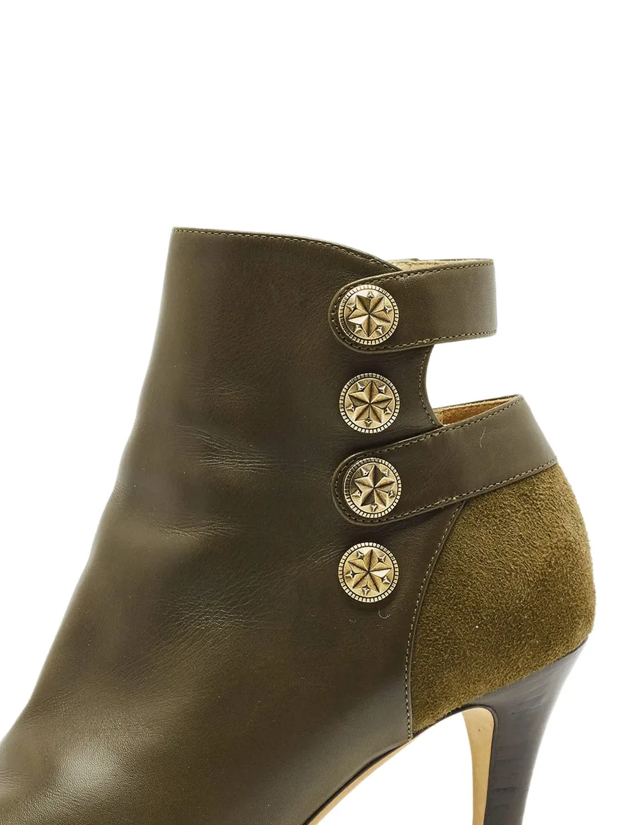 90mm Troop leather ankle boots 4