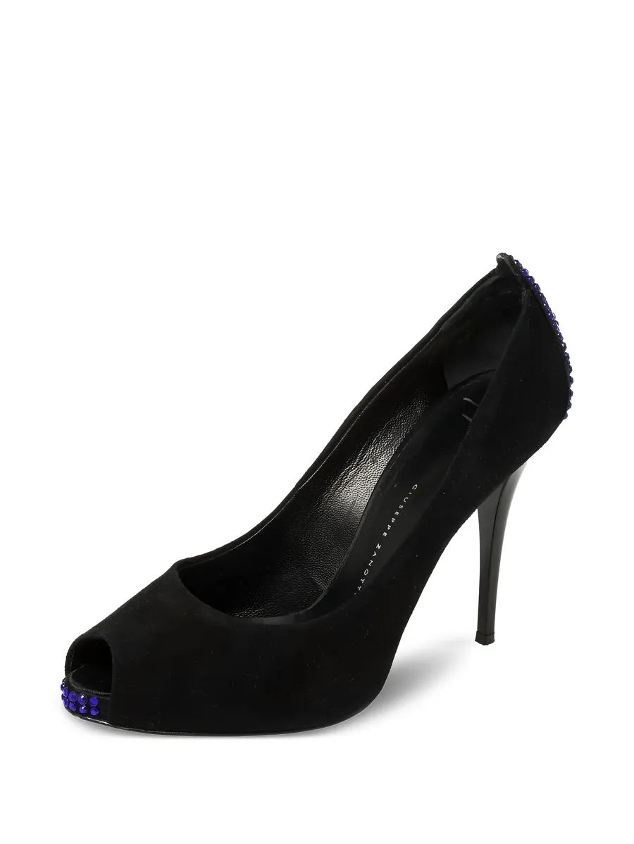 pre-owned 105mm spike-stud sandals 3