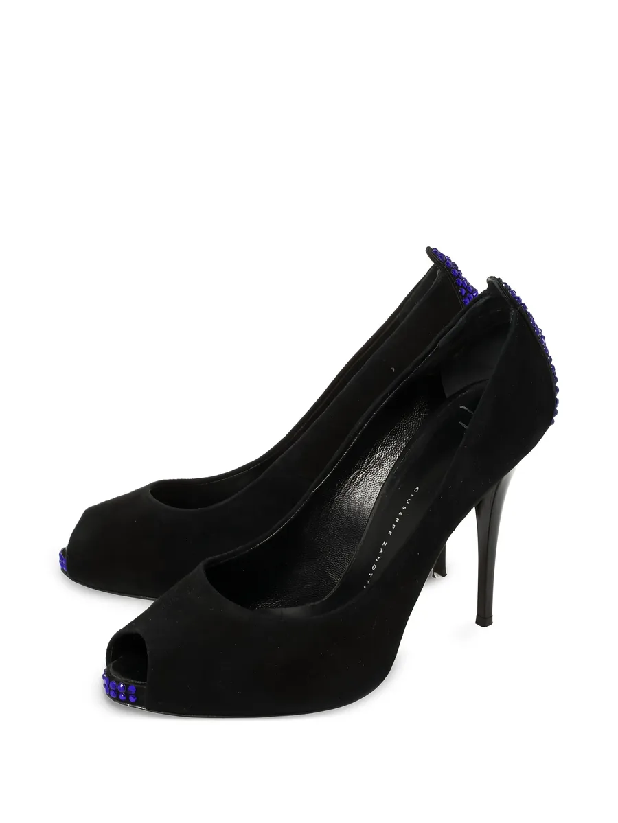 pre-owned 105mm spike-stud sandals 5