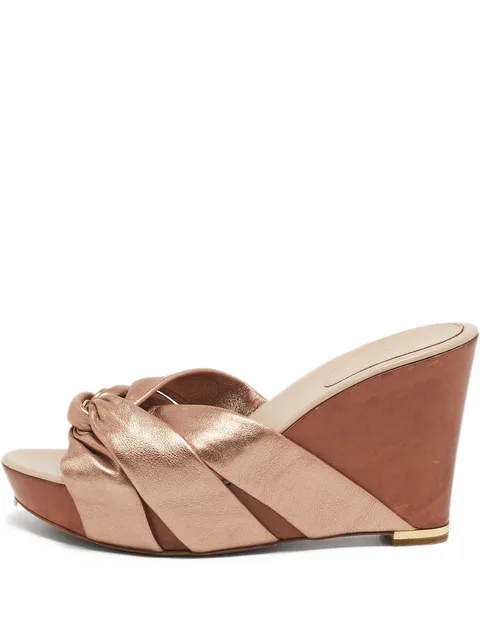 110mm leather sandals